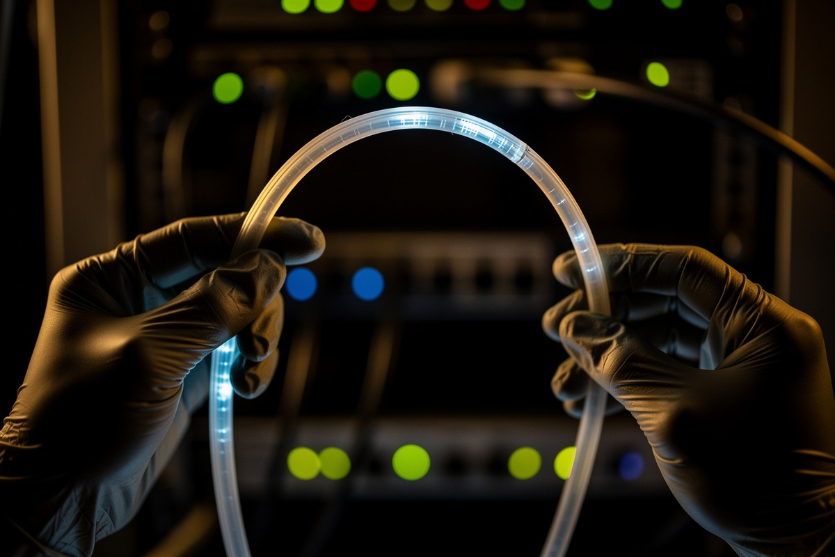 Peut-on plier un câble fibre optique sans risque ?