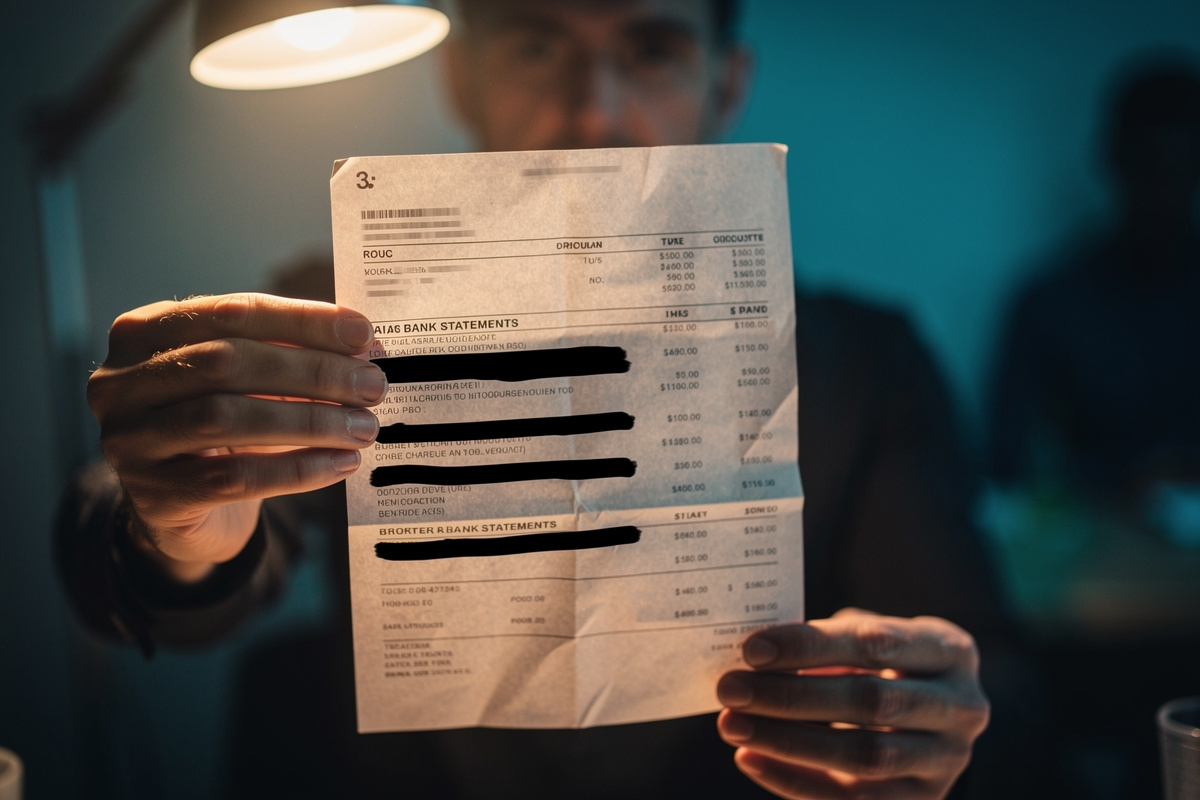 Est-il dangereux de donner un relevé de compte ?